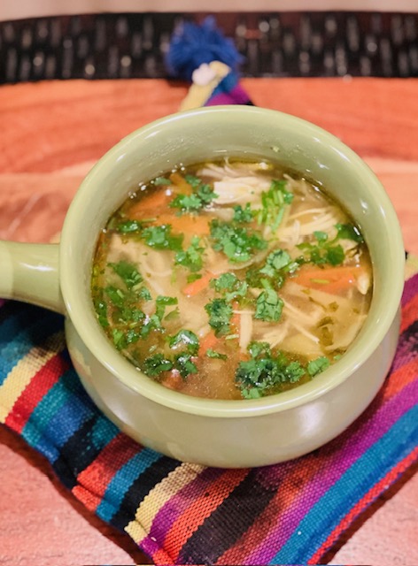 Chicken Coriander Soup