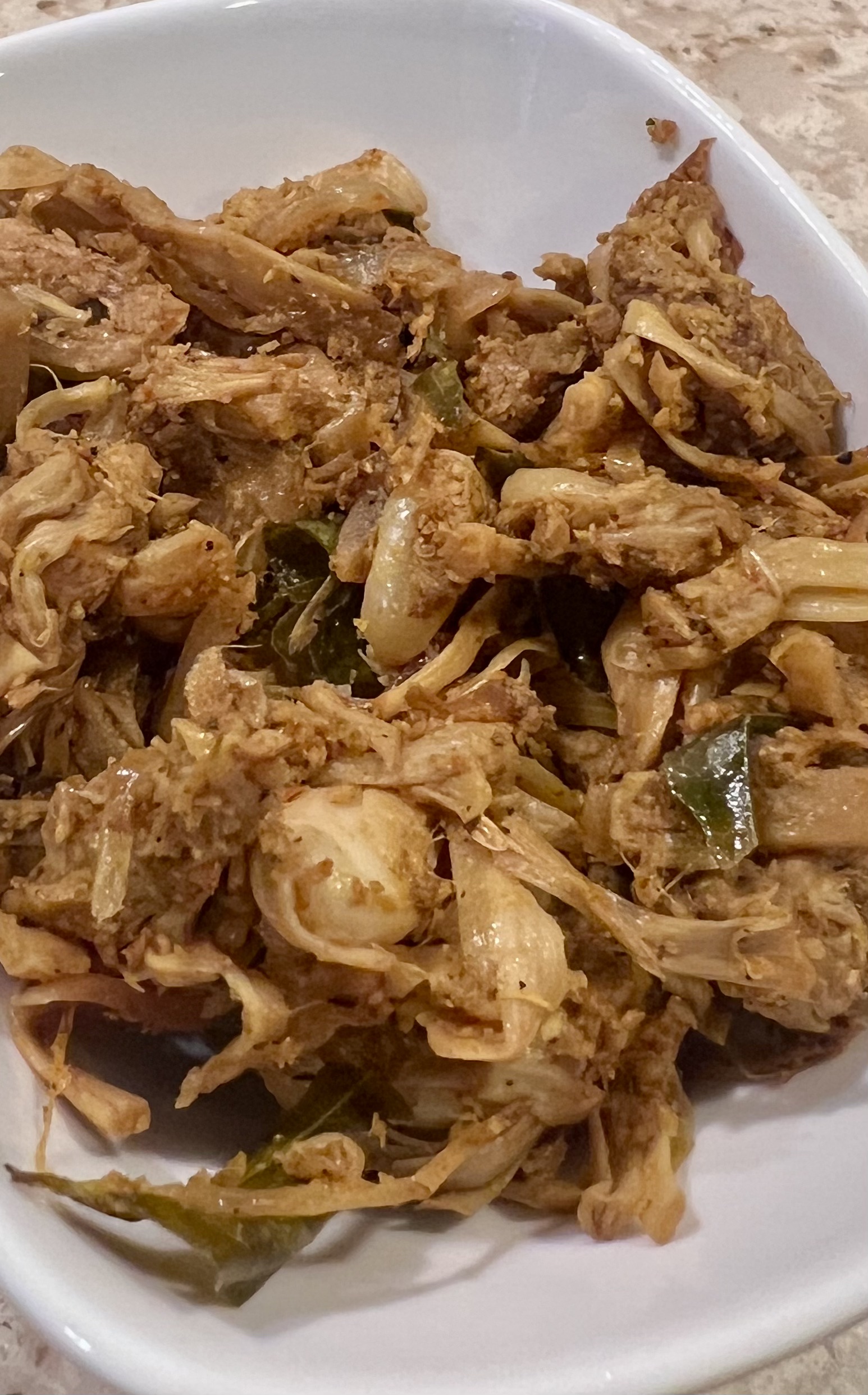 Tender Jackfruit Sukka