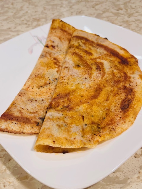 Crispy Ghee Kaaram Dosai